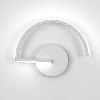 Curved LED Wall Light – Minimalist Arc Sconce