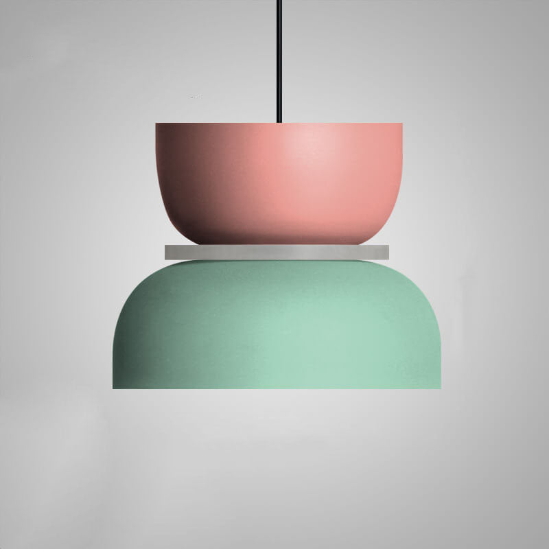 Macaron Pendant Light – Colourful Nordic Hanging Lamp