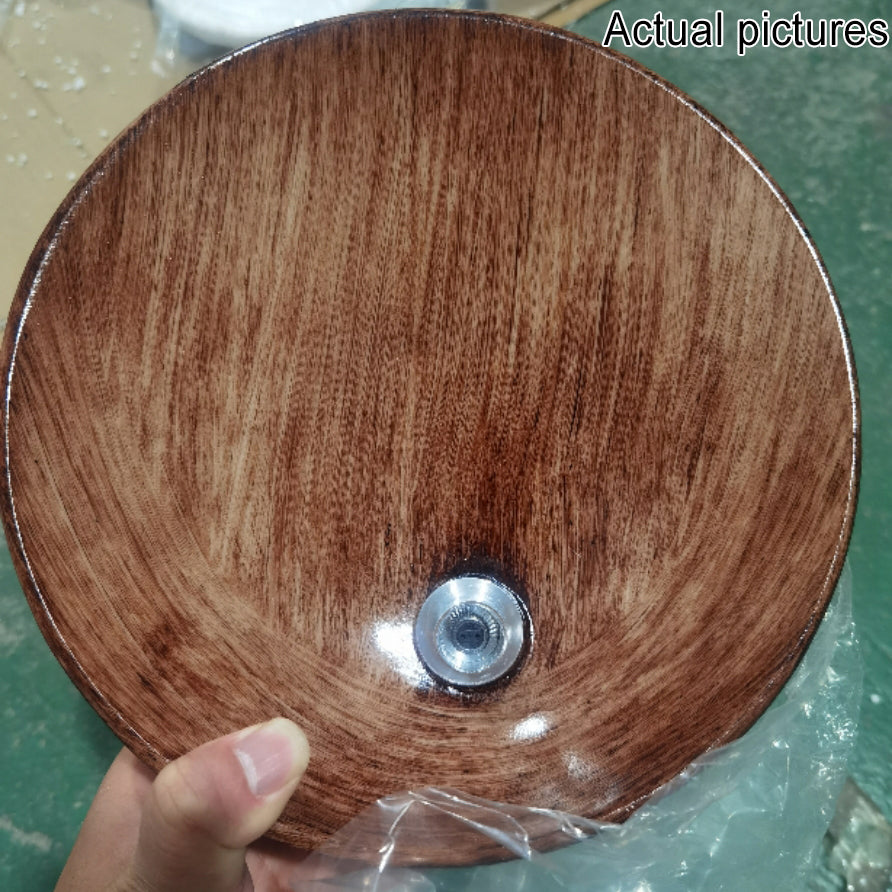 Round Wall Sconce – Resin & Iron Accent Light
