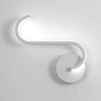 Curved LED Wall Light – Minimalist Arc Sconce