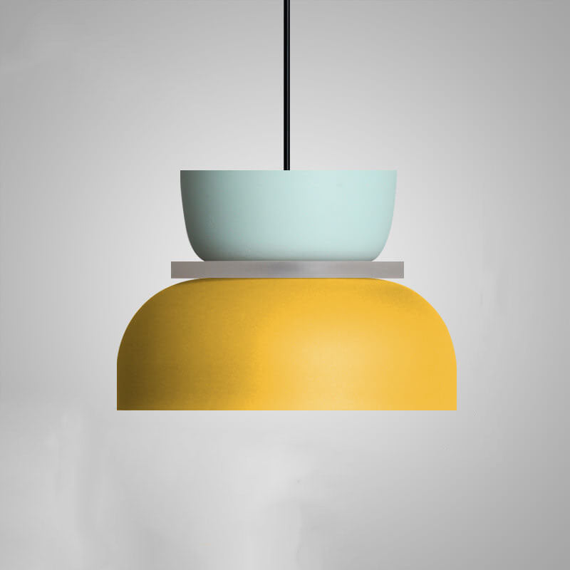 Macaron Pendant Light – Colourful Nordic Hanging Lamp