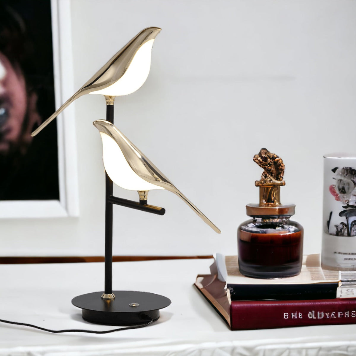 Bird Wall Lamp – Gold Nordic LED Sconce