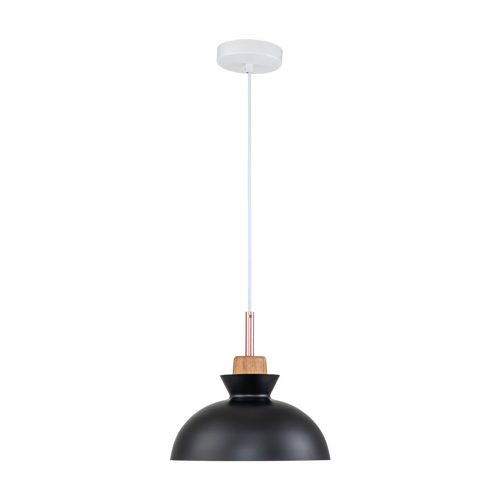 Dome Pendant Light – Scandinavian Metal Hanging Lamp