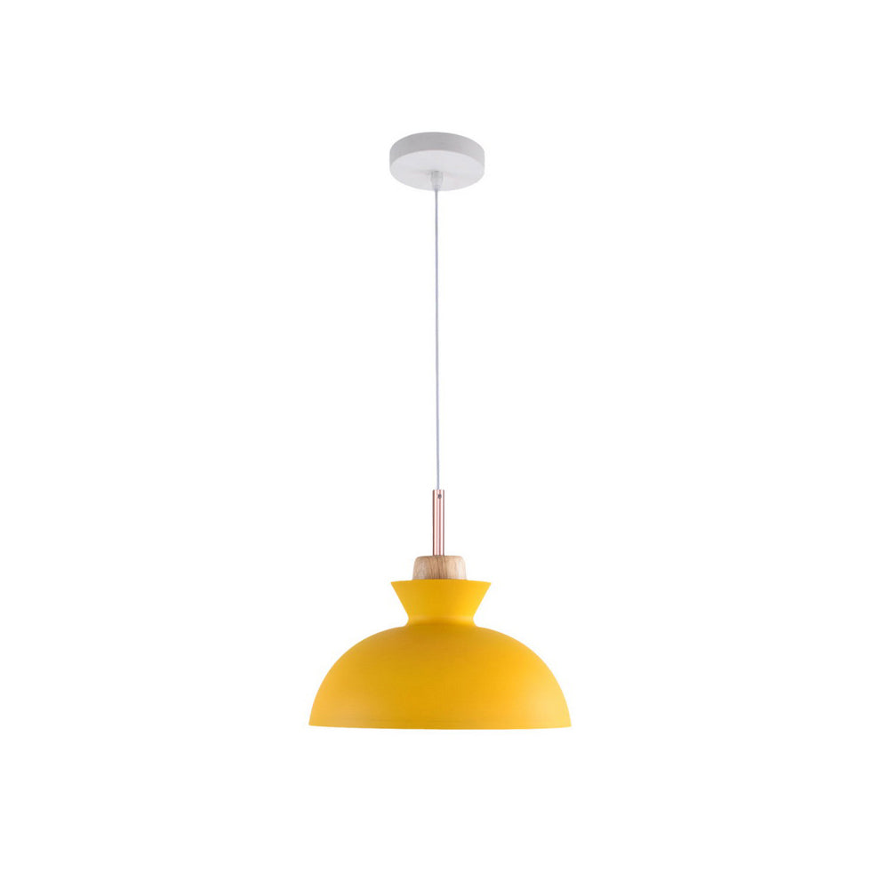 Dome Pendant Light – Scandinavian Metal Hanging Lamp