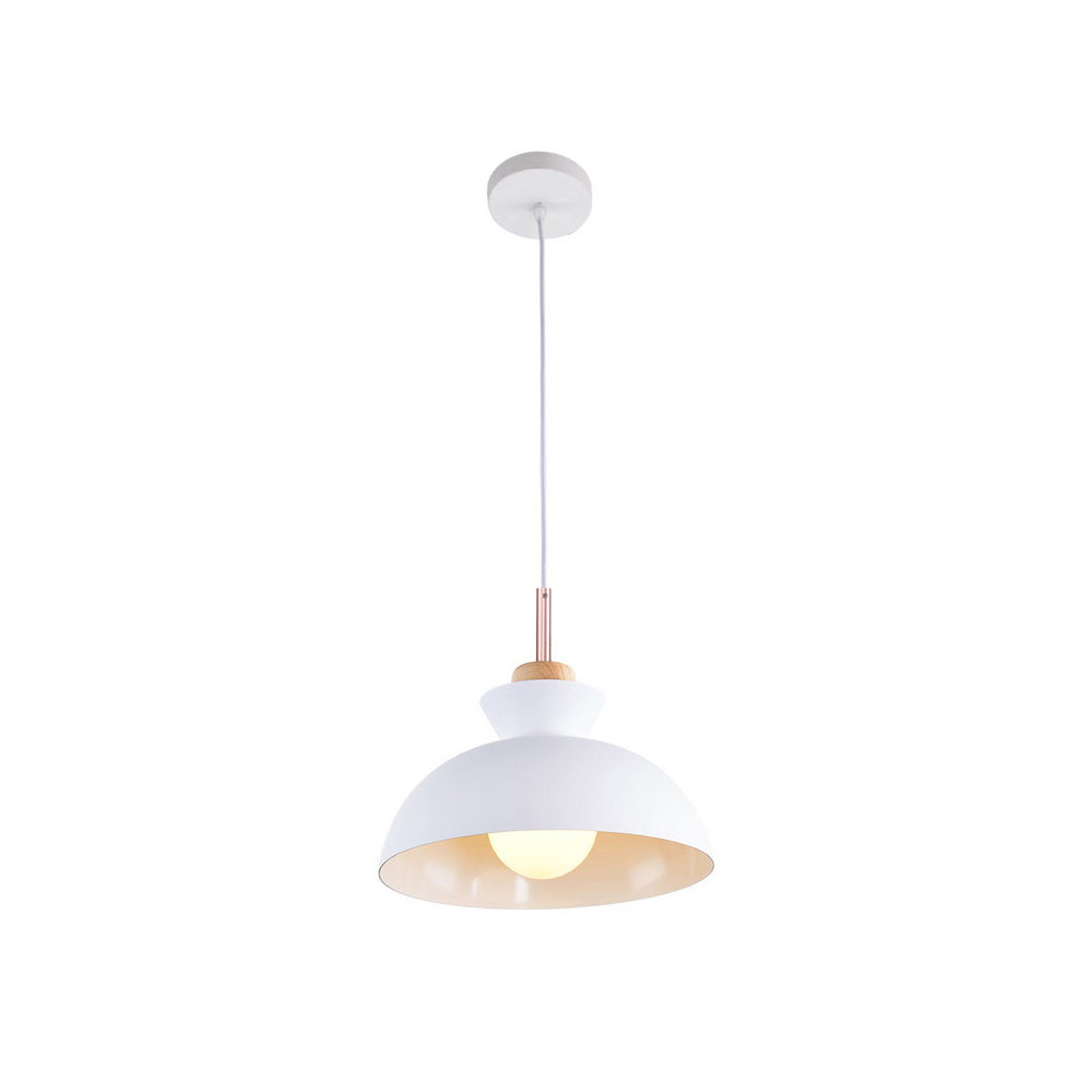 Dome Pendant Light – Scandinavian Metal Hanging Lamp