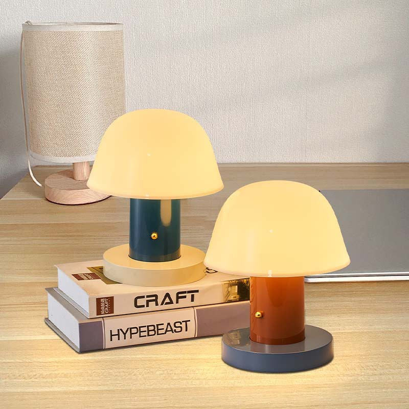 Mushroom Table Lamp – Rechargeable LED Bedside Light