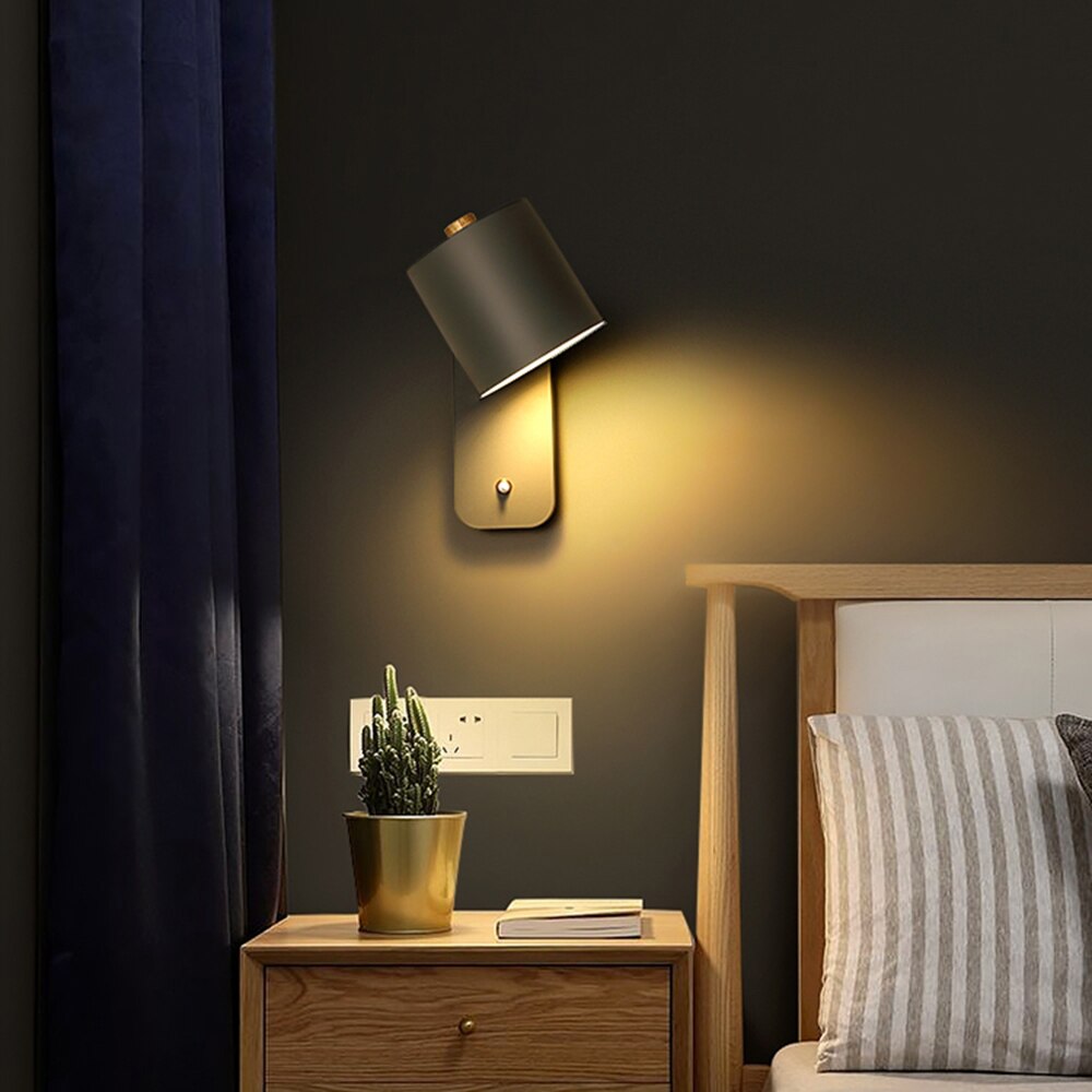 LED Wall Lamp – Interior Sconce with Pull Switch