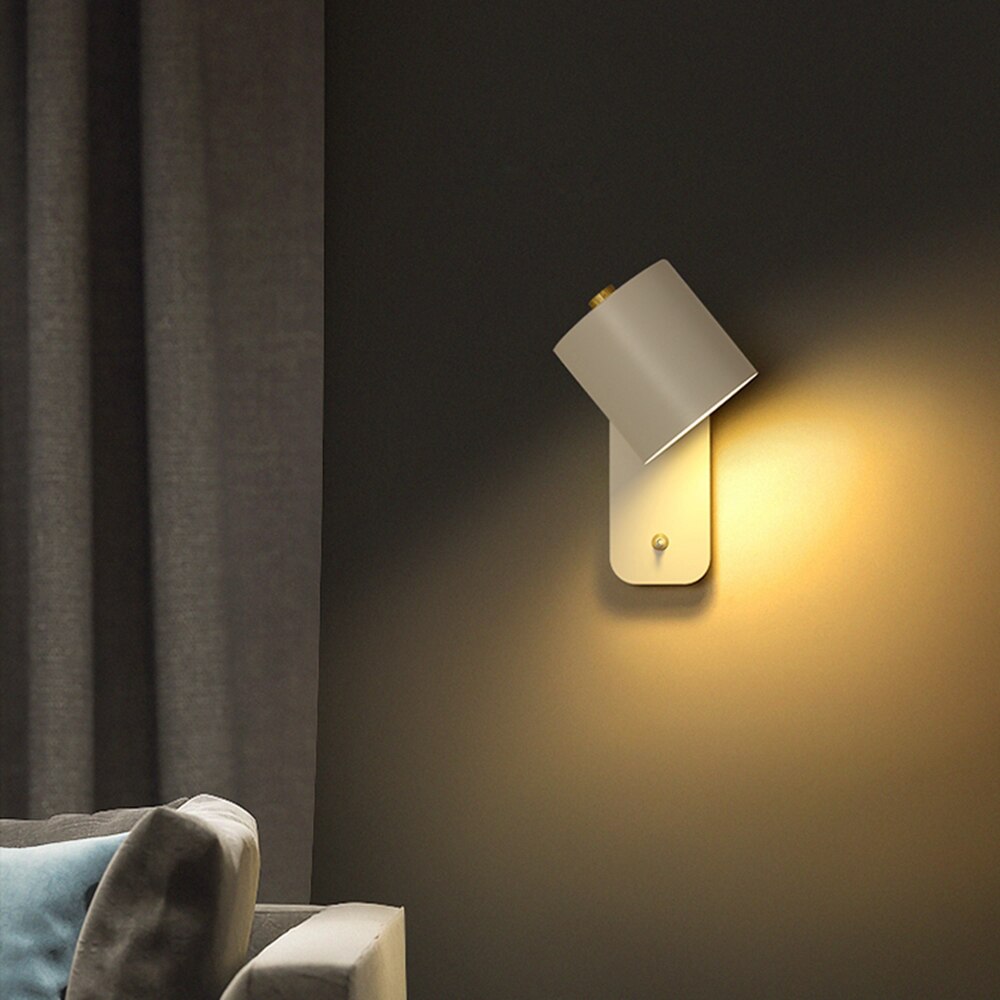 LED Wall Lamp – Interior Sconce with Pull Switch