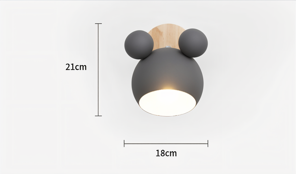 Novelty Wall Lamp – Modern Kids Room Sconce