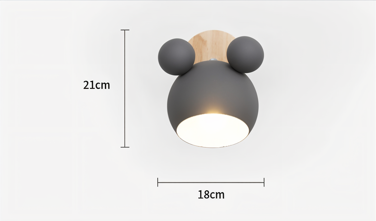 Novelty Wall Lamp – Modern Kids Room Sconce