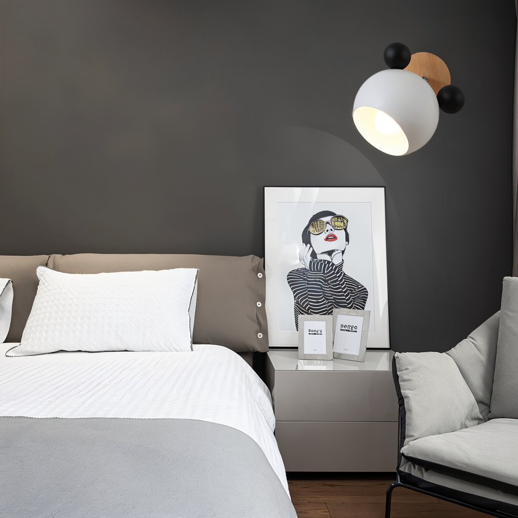 Novelty Wall Lamp – Modern Kids Room Sconce