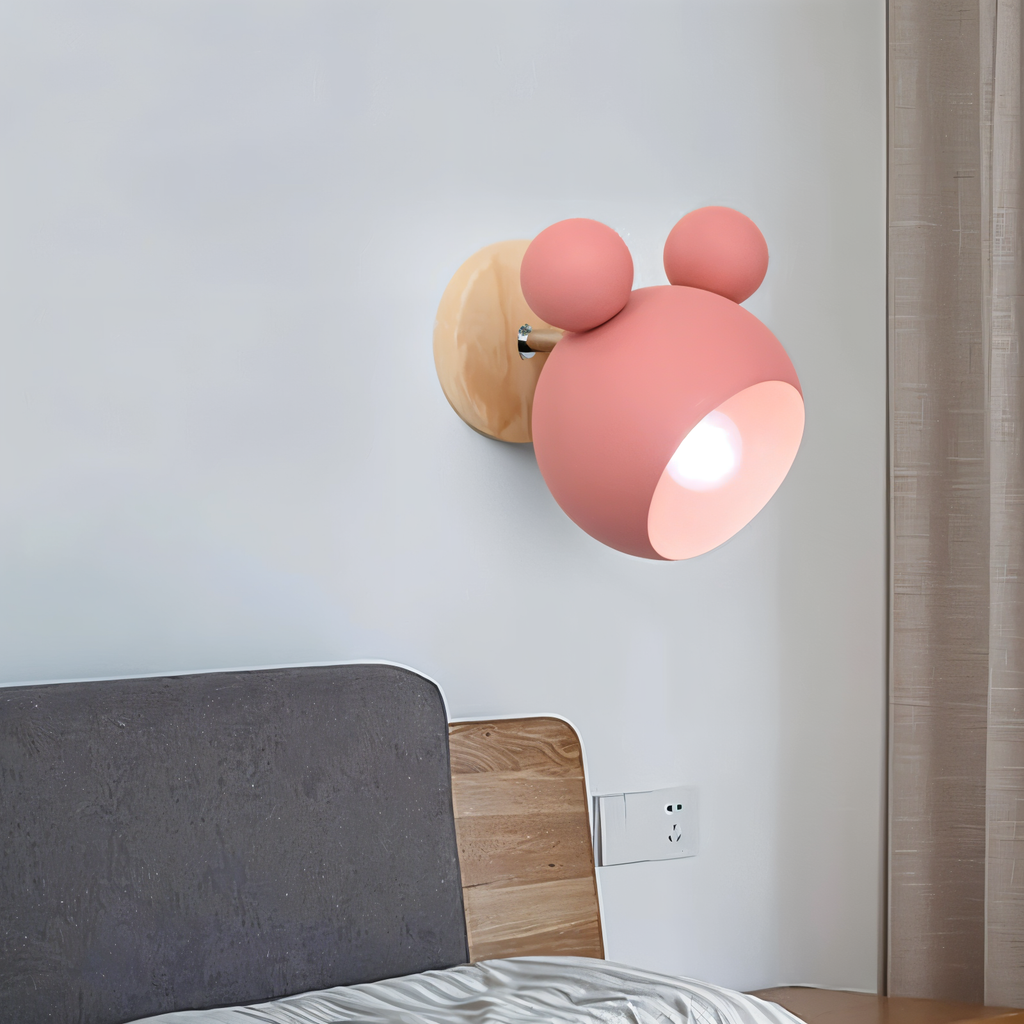 Novelty Wall Lamp – Modern Kids Room Sconce