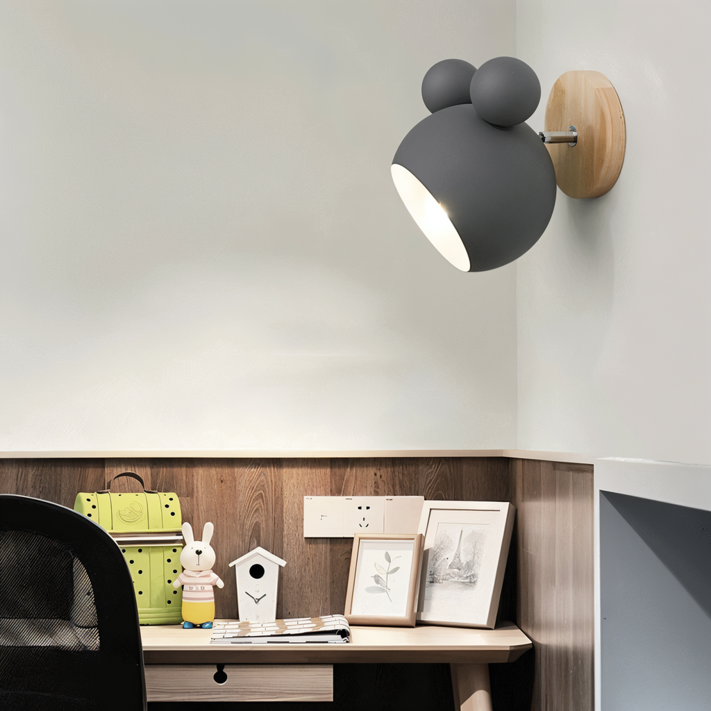 Novelty Wall Lamp – Modern Kids Room Sconce