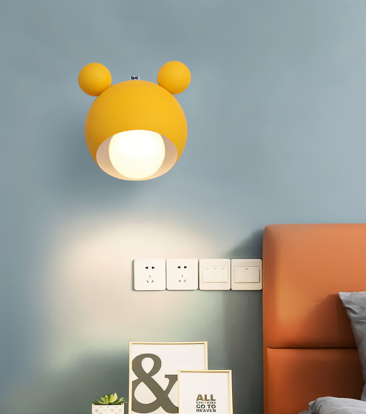 Novelty Wall Lamp – Modern Kids Room Sconce