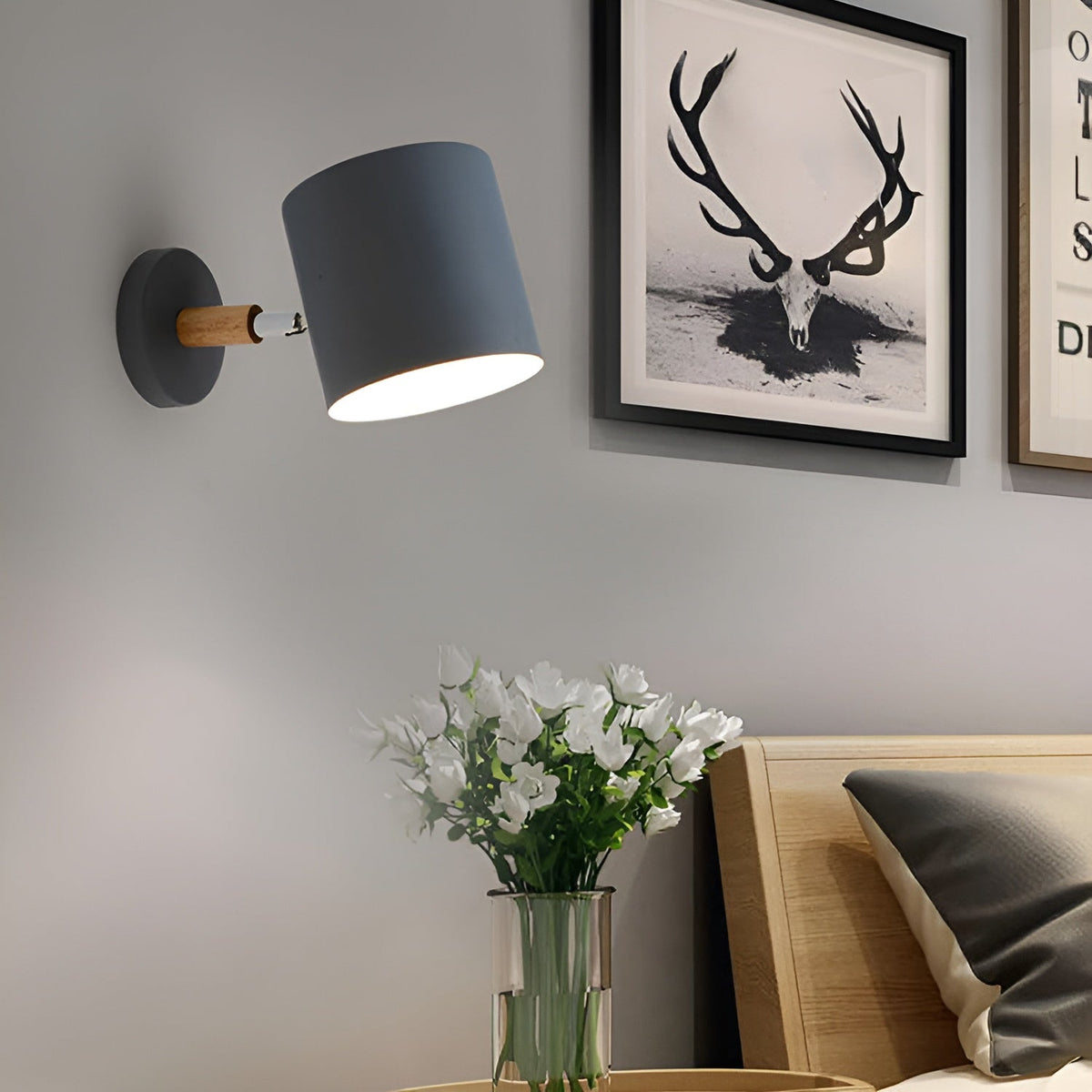 Adjustable Wall Lamp – Pastel Scandinavian Sconce