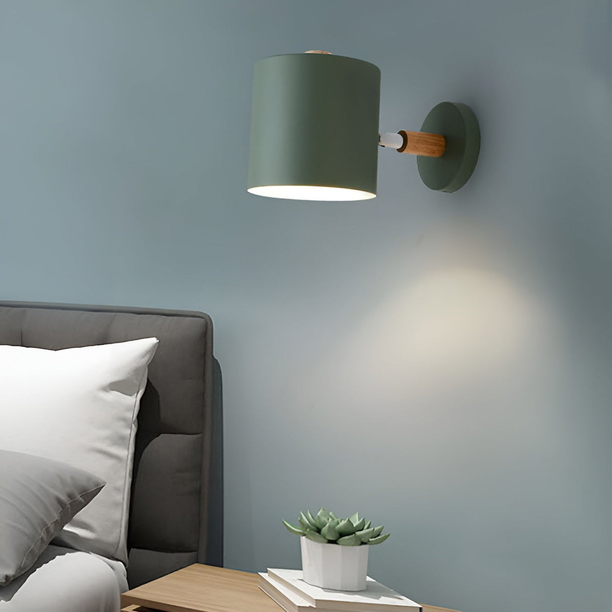 Adjustable Wall Lamp – Pastel Scandinavian Sconce