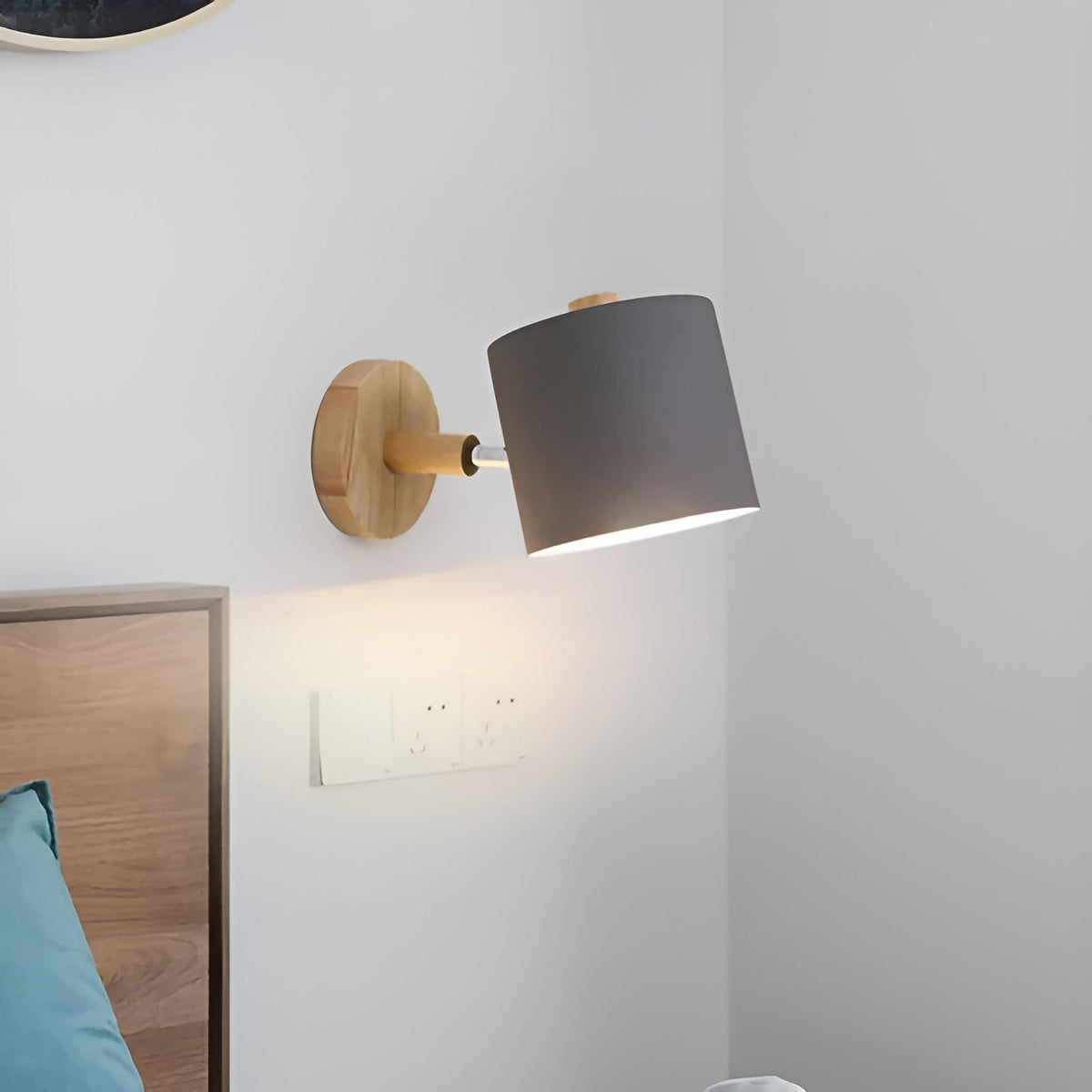 Adjustable Wall Lamp – Pastel Scandinavian Sconce