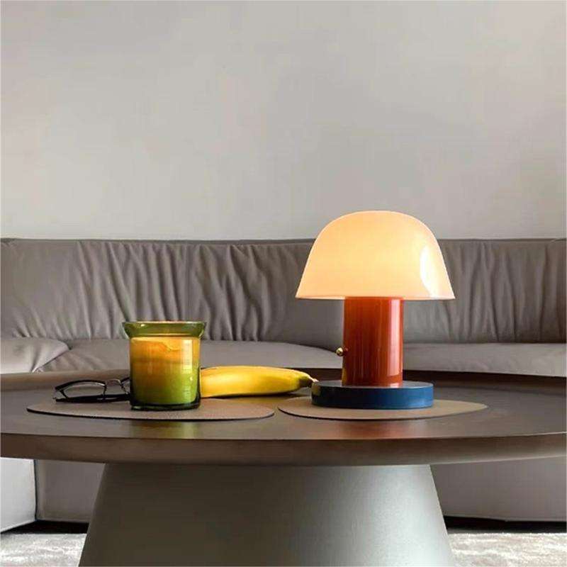 Mushroom Table Lamp – Rechargeable LED Bedside Light