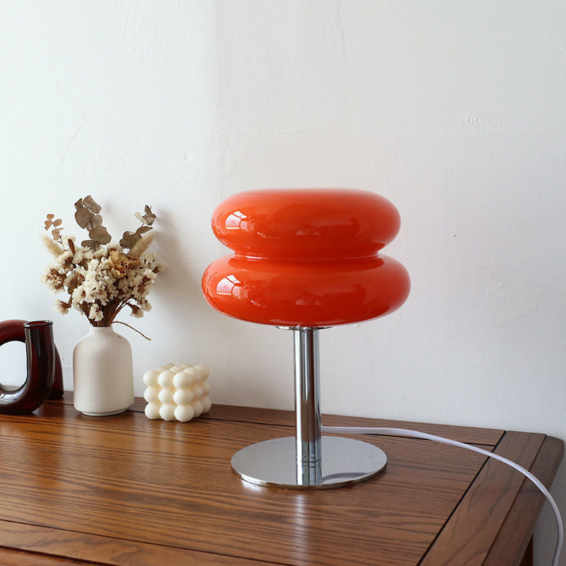 Glass Table Lamp – Italian Retro Accent Light