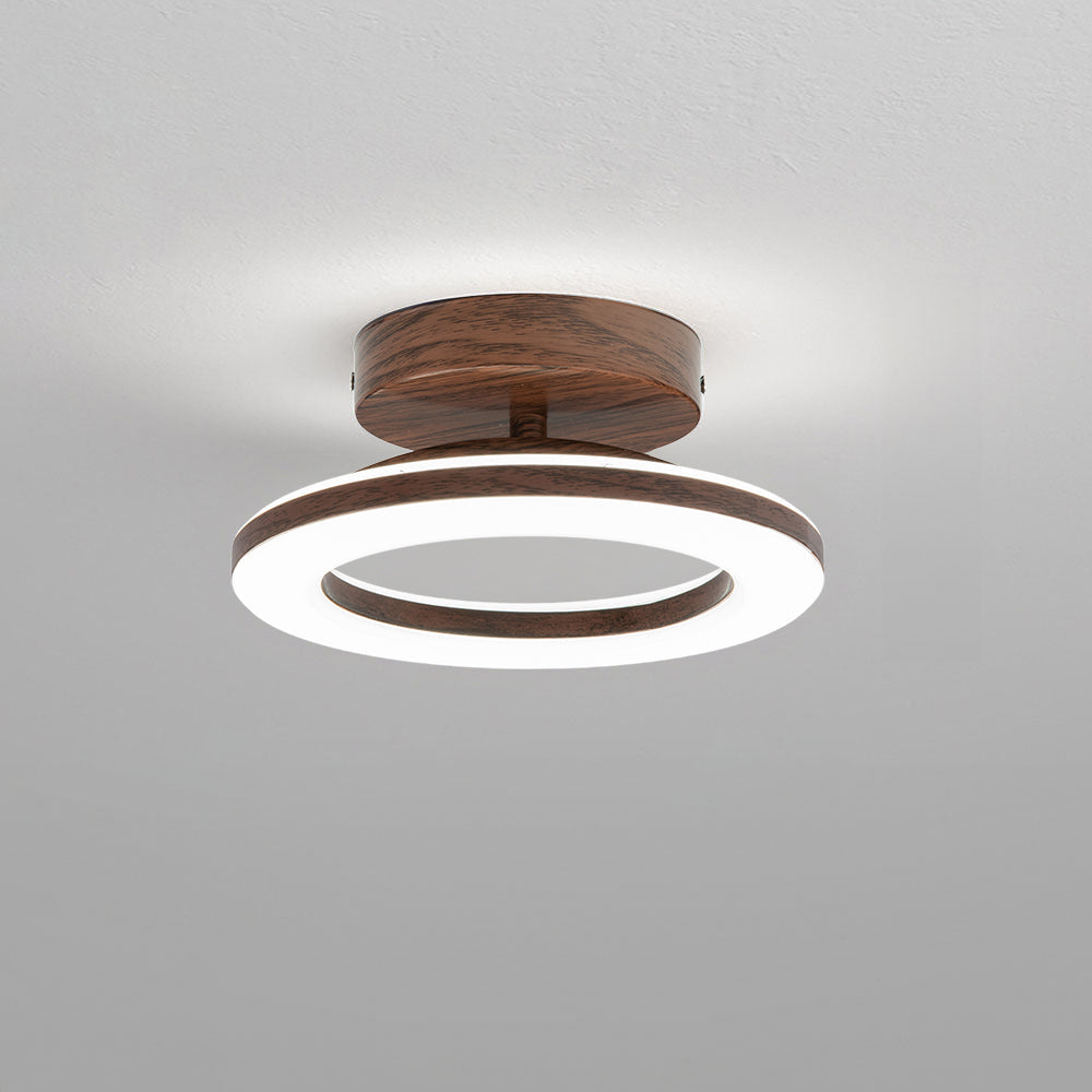 LED Ceiling Light – Round Acrylic Flush Mount for Hallways
