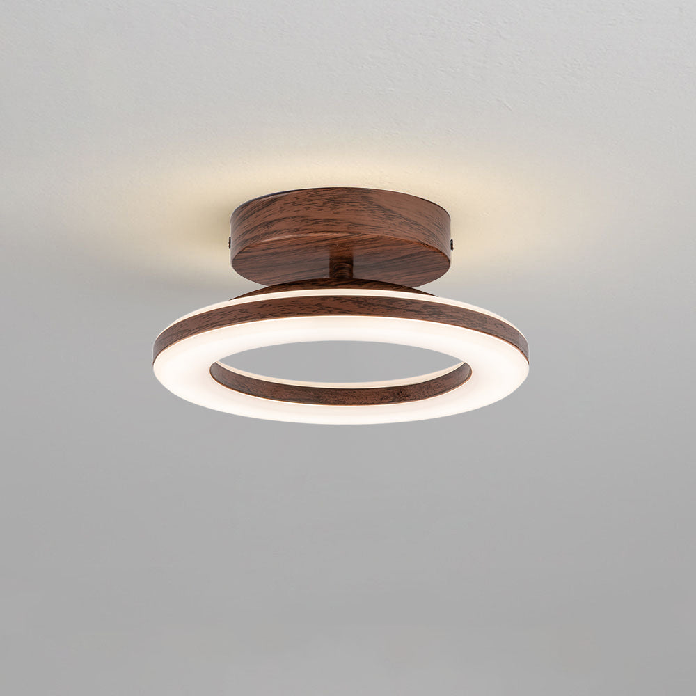 LED Ceiling Light – Round Acrylic Flush Mount for Hallways
