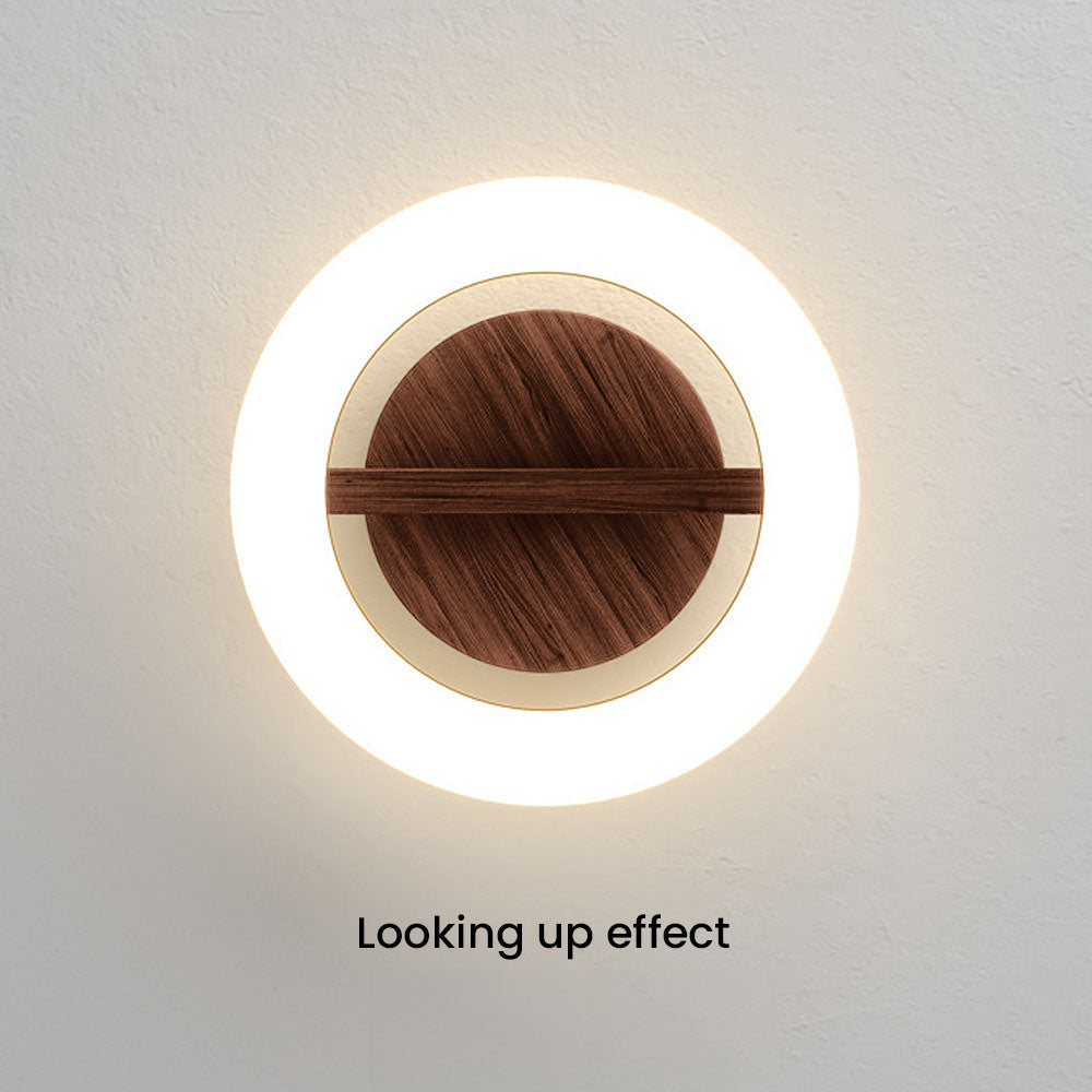LED Ceiling Light – Round Acrylic Flush Mount for Hallways