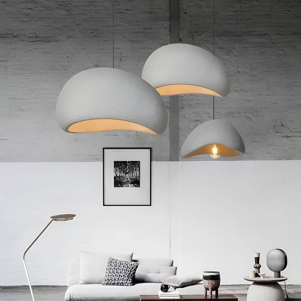 LED Chandelier – Nordic Wood & Glass Pendant Light