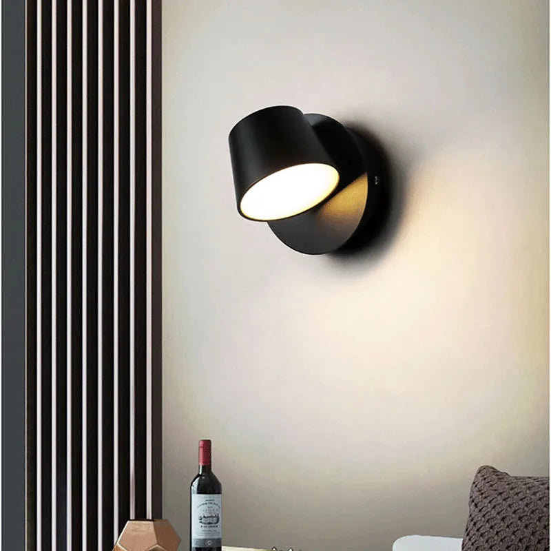 Rotatable LED Wall Lamp – Adjustable Modern Sconce