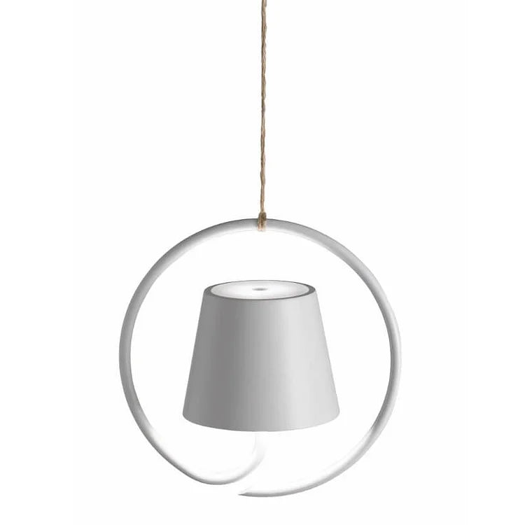 Rechargeable Pendant Light – Cordless Minimalist Hanging Lamp