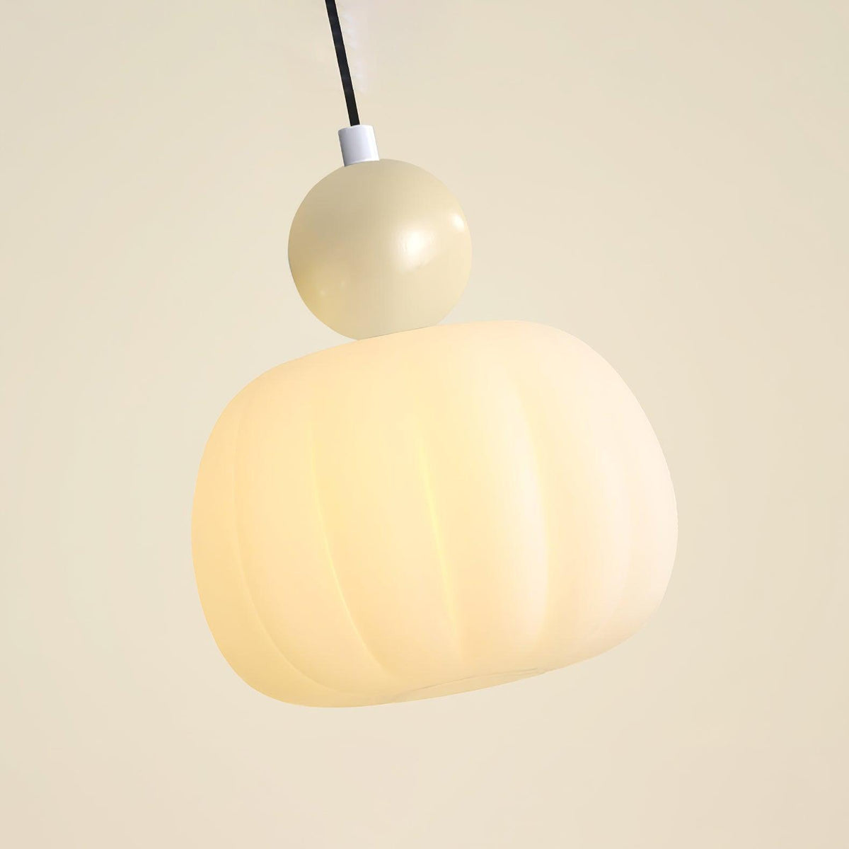 Acrylic Pendant Lamp – Organic Round Hanging Light