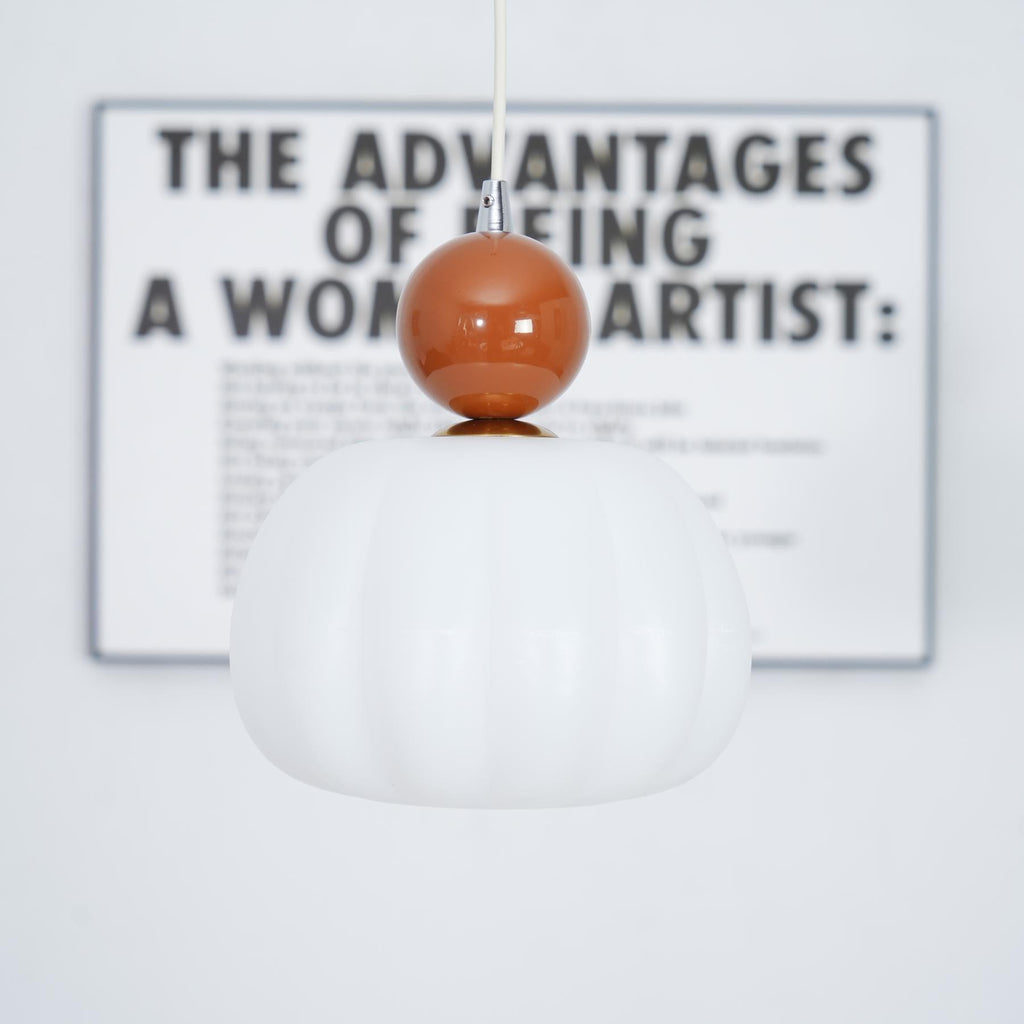 Acrylic Pendant Lamp – Organic Round Hanging Light