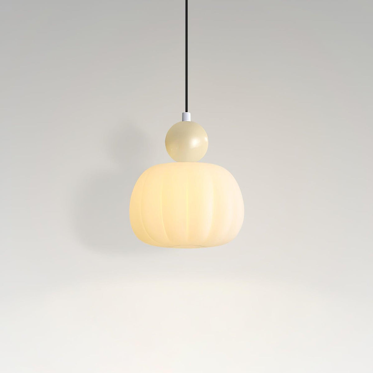 Acrylic Pendant Lamp – Organic Round Hanging Light