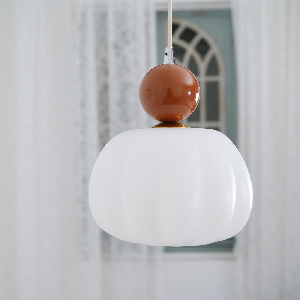 Acrylic Pendant Lamp – Organic Round Hanging Light