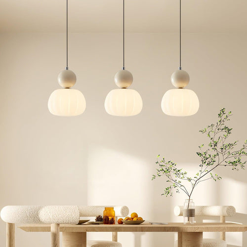 Acrylic Pendant Lamp – Organic Round Hanging Light