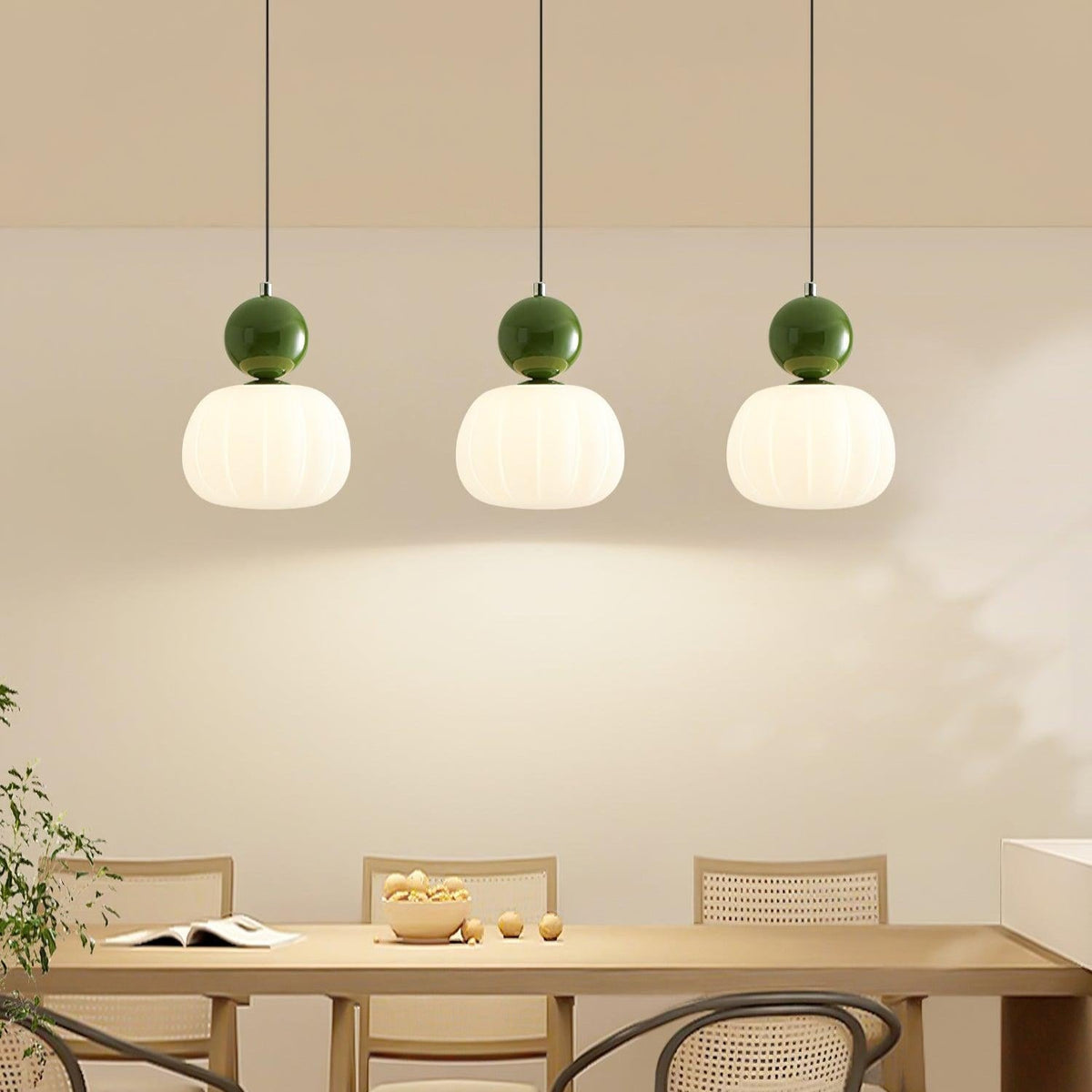 Acrylic Pendant Lamp – Organic Round Hanging Light