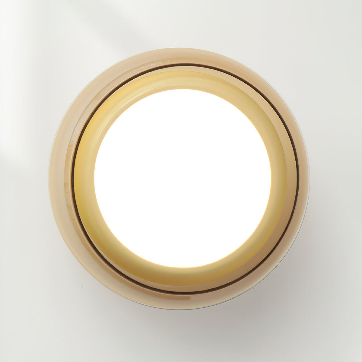 Glass Ceiling Light – Retro Flush Mount LED Fixture