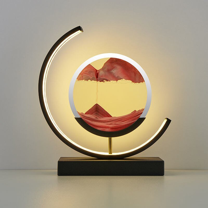 Quicksand LED Table Lamp – Moving Sand Mood Light