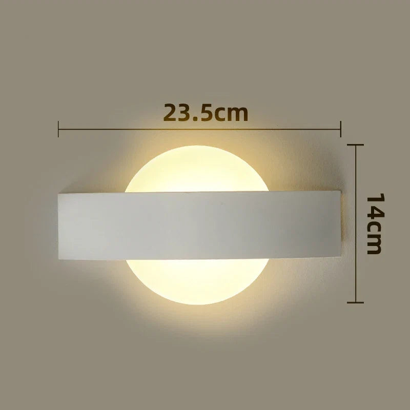 Acrylic Wall Lamp – Minimalist LED Ambient Sconce