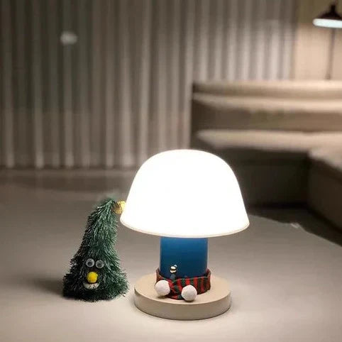 Mushroom Table Lamp – Rechargeable LED Bedside Light