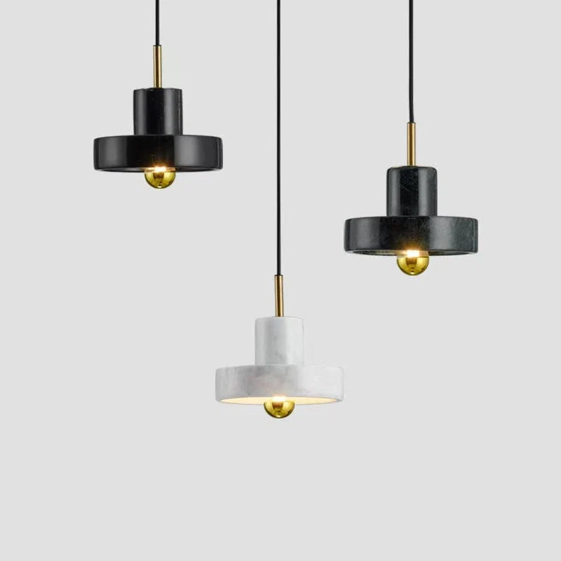 Marble Pendant Lamp – Natural Stone Hanging Light