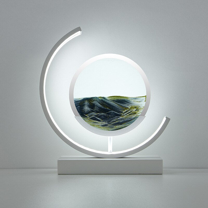 Quicksand LED Table Lamp – Moving Sand Mood Light