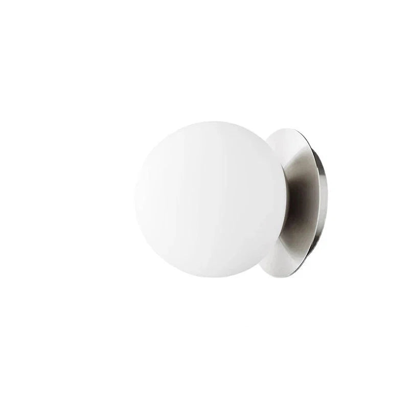 Globe Glass Wall Lamp – Bathroom & Bedroom Sconce
