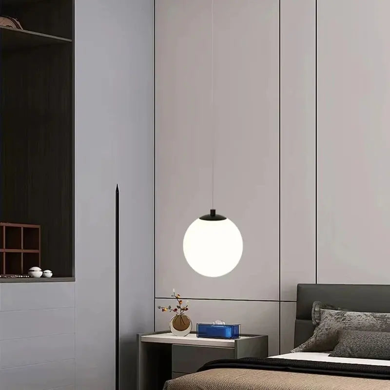Glass Globe Pendant Light – Nordic Hanging Lamp