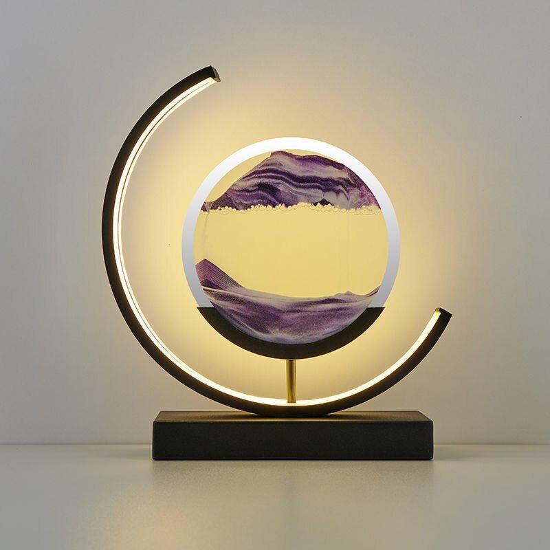 Quicksand LED Table Lamp – Moving Sand Mood Light