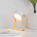 Portable LED Lantern – Folding Rechargeable Wood Table Lamp