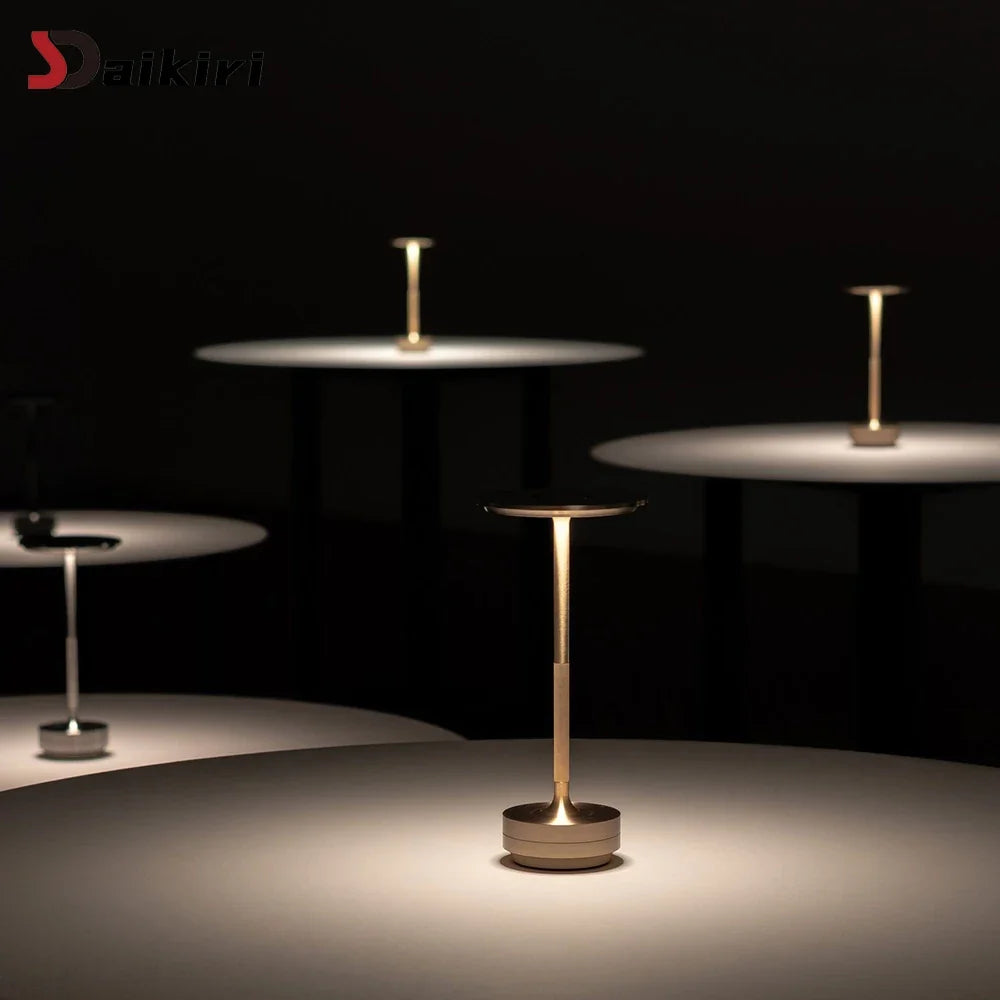 Touch Desk Lamp – Rechargeable Dimmable LED