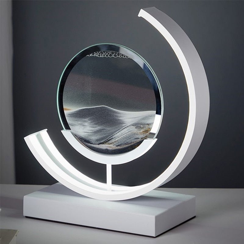 Quicksand LED Table Lamp – Moving Sand Mood Light