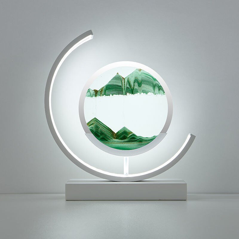 Quicksand LED Table Lamp – Moving Sand Mood Light