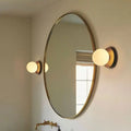 Globe Glass Wall Lamp – Bathroom & Bedroom Sconce