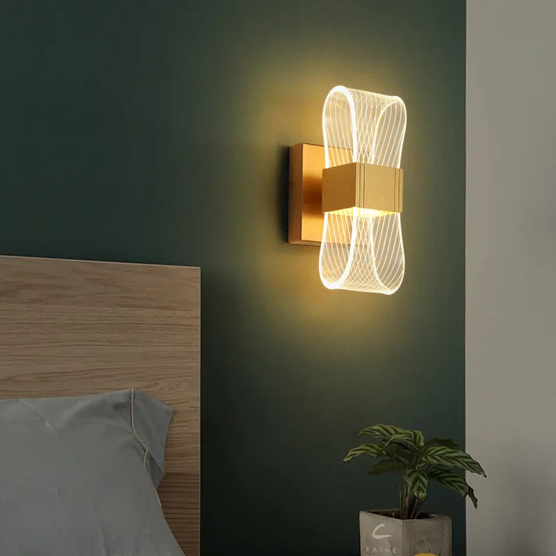Aluminium LED Wall Lamp – Nordic Decorative Sconce